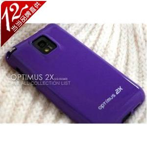 韩国mercury LG optimus 2x P990手机套 硅胶套 保护套手机壳紫色