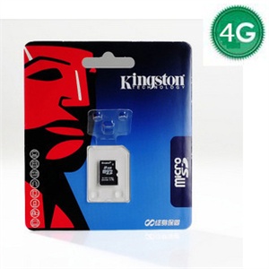 金士顿 4GB TF/Micro SD手机内存卡 金士顿 4G tf 卡