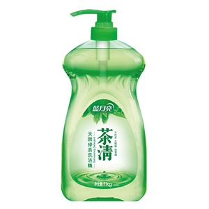 蓝月亮 茶清天然绿茶洗洁精1kg