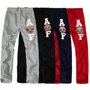 新款 裸婚时代潮流休闲裤 运动裤 绣花毛边设计 701-K12