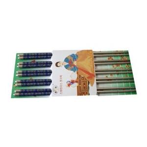 瑞恒逸品不锈钢筷子5双装（蓝色）