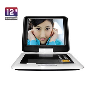 先科 ST-212 便携式DVD 12寸旋转 高清数字屏 新品上市 代理直销