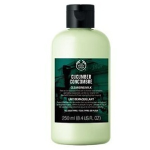 the body shop美体小铺小黄瓜保湿收毛孔卸妆洁面乳250ml