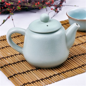 莫耶茶具 汝瓷功夫茶具 茶具单壶 天青正德壶 SCD1122