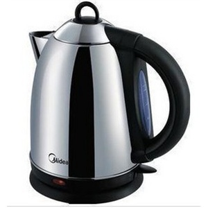 美的 15S02A2 不锈钢电水壶 1.5L 1800W 可视化水尺