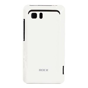 【当当自营】 ROCK洛克 HTC Holiday/X710E/G20 裸壳 轻彩系列 （白色 超薄）