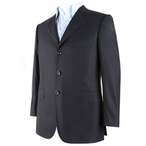 【品牌直供】AMURS/爱缪斯 意大利男高档商务西服 黑色羊毛西装专柜正品