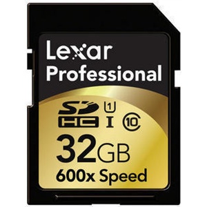 雷克沙LEXAR SD32G 600X SDHC 90M/S UHS-I 5D3 D800专用