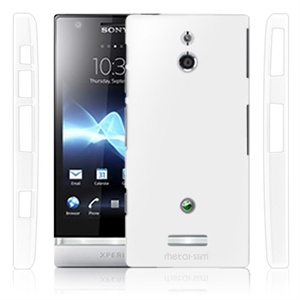 Metal-Slim 彩色系列 Sony Xperia P Lt22i 保护壳 白色