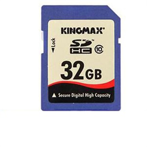 胜创(kingmax) 32G video SDHC 高速存储卡(class10) 每秒22M速度