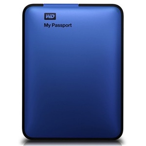 【当当团购】西数 My Passport 移动硬盘 2.5寸 USB3.0 1TB 蓝色