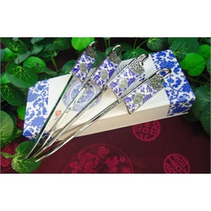 青花瓷书签 商务礼品 生日礼品 感恩回馈