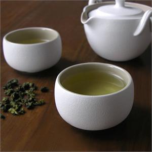 顶级进口茶具套装3件陶瓷礼品 功夫茶 陶然盖碗白CJ111