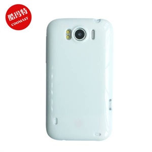 酷玛特HTC G21手机套X315E手机壳手机保护套果冻透明系列（白色）