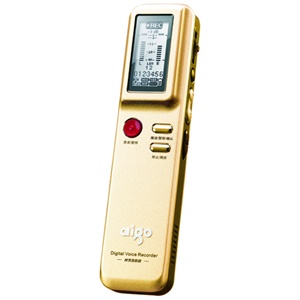 【当当销售配送】爱国者 aigo 录音笔 R5568 544H（2GB）香槟色 手机录音笔