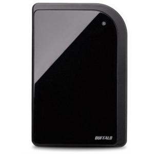 巴比禄BUFFALO HD-PXT320U2/BK 320G 2.5英寸移动硬盘 玛瑙黑
