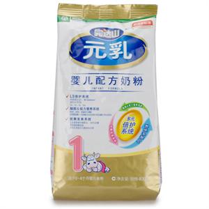 完达山 元乳婴儿1段配方奶粉400g/袋（0~6个月）