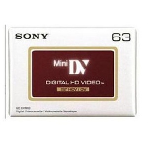 索尼Sony 3DVM63HD高清摄像带 Mini DV带HDV 高清DV摄像带
