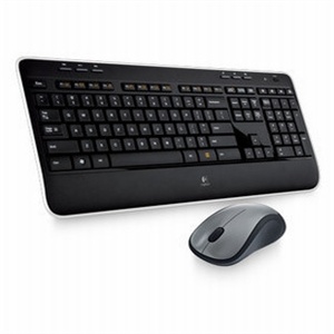 罗技 MK520 无线键鼠套装 无线键盘+激光鼠标 优联接收器