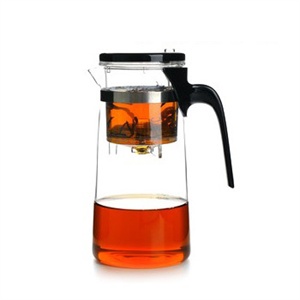 尚明正品E-02 玻璃飘逸杯 可拆洗泡茶壶过滤茶具 泡茶杯750ml