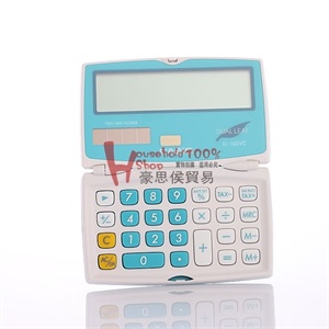 【实物拍摄细节图】原装正品CASIO卡西欧SL-100VC-BU便携式计算器