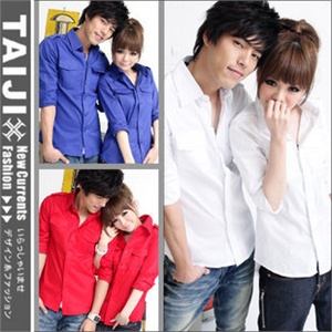1309-T032-25 2012夏装新款 情侣装韩版 时尚字母印花情侣短袖t恤