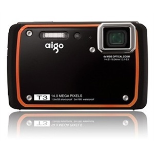 Aigo/爱国者T3 1400万像素 三防数码相机 防水防尘防摔