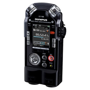 奥林巴斯（Olympus）LS-100 4G 录音笔 伯爵黑 奥巴新旗舰录音笔