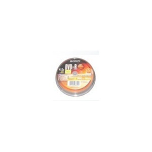 索尼（SONY）16速 DVD-R 台产 桶装10片 刻录盘超值10片装光盘