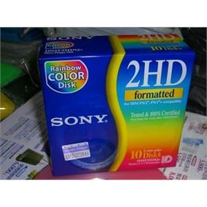 SONY 索尼 A级 3.5英寸软盘/1.44M软磁盘 【10片装】