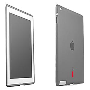 【当当自营】Capdase 卡登仕 玲珑硅胶保护套 ipad 2 清水黑 附赠ipad2屏贴 防尘塞 支架 保护面盖