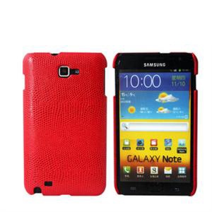 酷玛特 三星i9220 Galaxy Note N7000 手机壳保护壳蛇纹（大红）