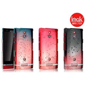 IMAK 索尼 LT22i Xperia P 手机套 保护壳 彩壳 梦幻雨露 +屏贴