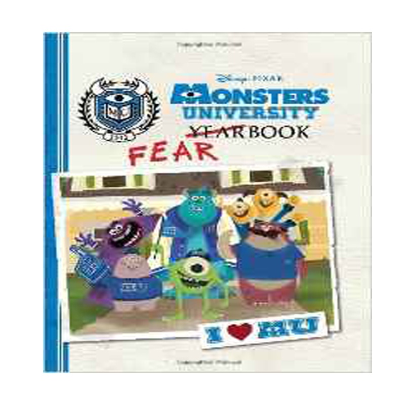 《怪兽大学画册 英文原版 Monsters University 