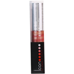 ICON 爱肯 双色修正唇彩06#(金色、红色）9.4g