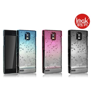 IMAK 华为 U9200 Ascend P1 手机壳 保护壳 彩壳 梦幻雨露 +屏贴