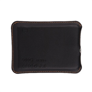 【开成存储】忆捷 L3 500G USB3.0 真皮系列 低耗 移动硬盘