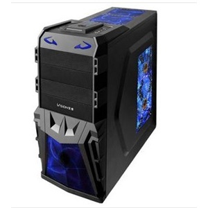 至睿（Vision）战魔A9 机箱（倒置38度架构/USB3.0/SSD位）黑色
