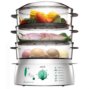 ACA 北美电器 DL-100B2 电蒸笼 1000W 3层