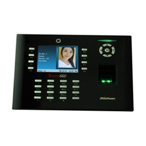 中控考勤机 指纹机 中控 ICLOCK680 多媒体打卡机 彩屏拍照门禁机