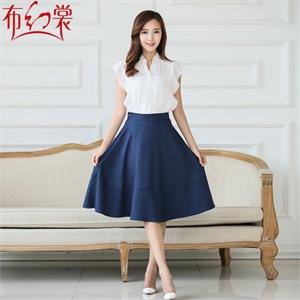 2012新款春装韩版女装高腰民族风复古细节拼接长袖连衣裙 SL811