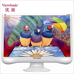 优派（ViewSonic）N1906wh 19英寸宽屏液晶显示器（白色）