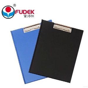 齐心 TR19 A4 两折 直条纹 板夹