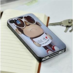 手机工坊 iPhone 4 4S外壳 超薄 卡通保护套 苹果4代手机套