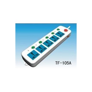 清华同方 电源插座 接线板 转换器 TF-105A 长3米 单控