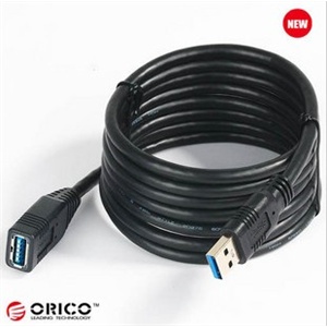orico usb3.0 延长线2m兼容2.0 usb 3.0扩展卡 USB 3.0线极速5gb
