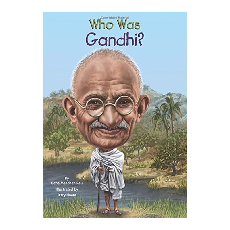 《英文原版 Who Was Gandhi?谁是甘地\/Dana