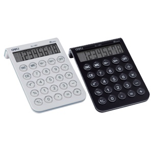 得力文具 办公用品 1261 计算器 8位计算器