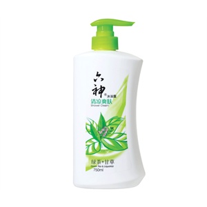 六神 清凉爽肤沐浴露750ml