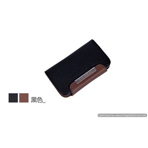 卡来登 摩托罗拉XT928韩式皮套保护套便携钱包翻蓋皮套（黑色）